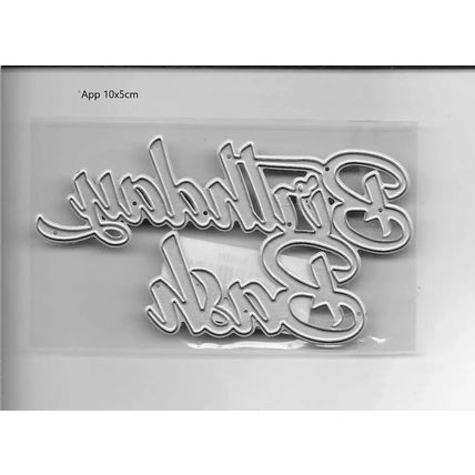 Birthday Bash Die. Die Cutting Cardmaking Scrapbooking Crafts