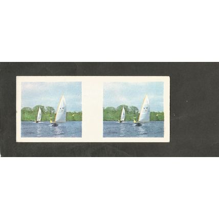 Weetabix 3D Cards 1960 Thrill #21 Sailing