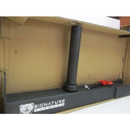 Signature Fitness Plate Loaded Lever Arm Attachment for Power Racks and Squat
