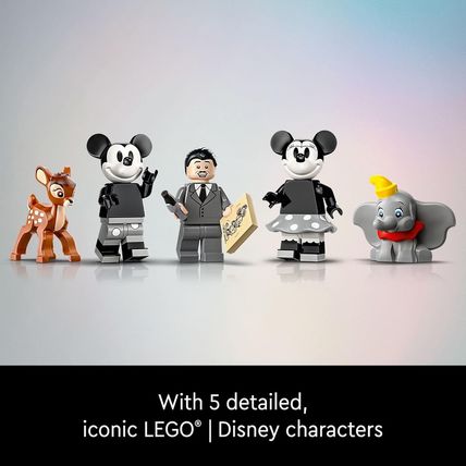 LEGO Disney Walt Disney Tribute Camera, Disney Fan Building Set, Celebrate Disne