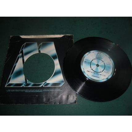 COMMODORES 7" SINGLE - THREE TIMES A L/CAN'T LET YOU TEASE ME