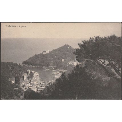 Il Porto, Portofino, c.1920 - Brunner Cartolina