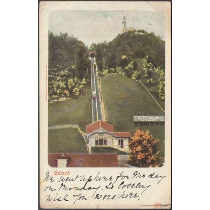 Gütsch, Luzern, 1904 - FVL AK
