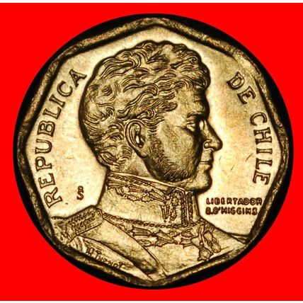 Ⰶ O'HIGGINS (1992-2015): CHILE ★ 5 PESOS 2008 DIES I+D! UNC★LOW START★NO RESERVE
