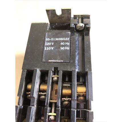 GENERAL ELECTRIC 2 RELAY 120VAC 8-POLE CR120B062** NEMA A600, P300,110v Coil,FM