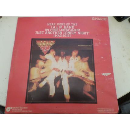 J.A.L.N. Band - Get Up (& Let Yourself Go) - 1978 - 12" Vinyl Single Magnet 12