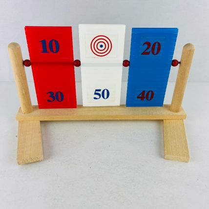 Rubber Band Toy Guns and Target
