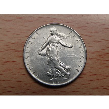 France Republic 1962 1 Franc Coin