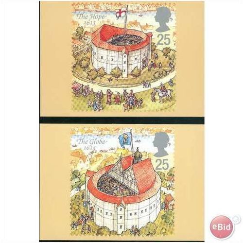 GB PHQ 1995 - Recon Of Shakespeare's Globe Theatre