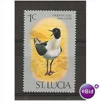 SG415 1c Laughing Gull.Mounted Mint.