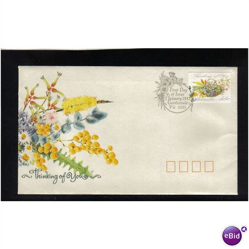 1992 AUSTRALIA THINKING OF YOU 45C FDC