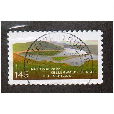 GER 2011 €1.45 (S/A) 'NATIONAL PARKS EDERSEE KELLER' FINE USED (EBID30-667)