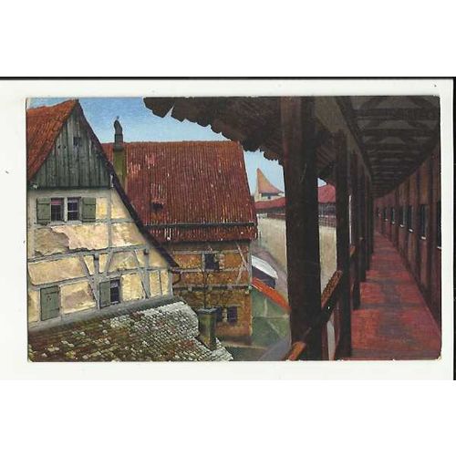 Germany NORDLINGEN Art Postcard by Hildesheimer (2792)