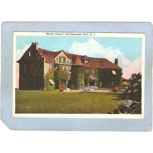 Rhode Island Narragansett Pier Shore Acres~842