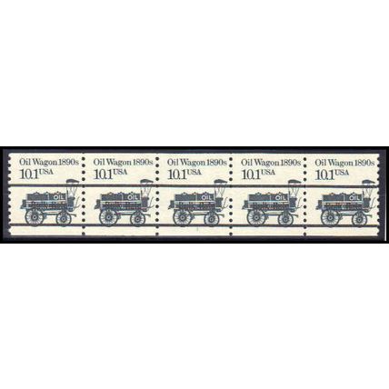 2130c 10.1c Oil Wagon Fine MNH Dry Gum PNC 1/5 Black Z5159