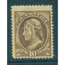 Used 209 10c Thomas Jefferson Almost Very Fine Q3737