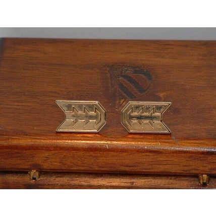 Pre-Owned Men’s Speidel Gold Tone Arrow Cuff Links