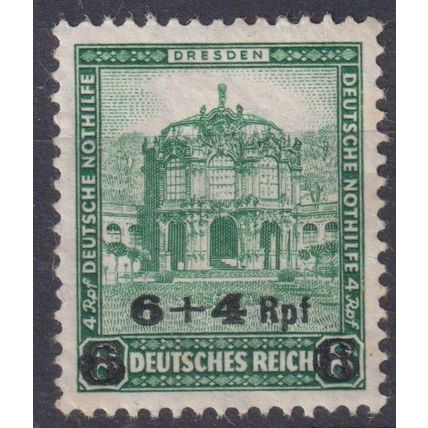 GERMANY 1932 Buildings Stamps of 1931 Surcharged. M/Mint (p328)