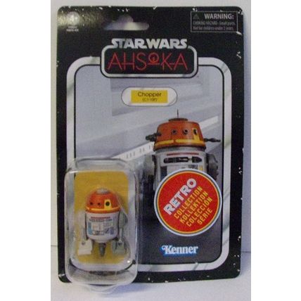 STAR WARS AHSOKA ' RETRO COLLECTION ' CHOPPER (C1-10P) figure