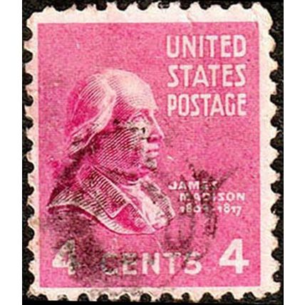 USA 1938 Personalities James Madison 45c Used Stamp