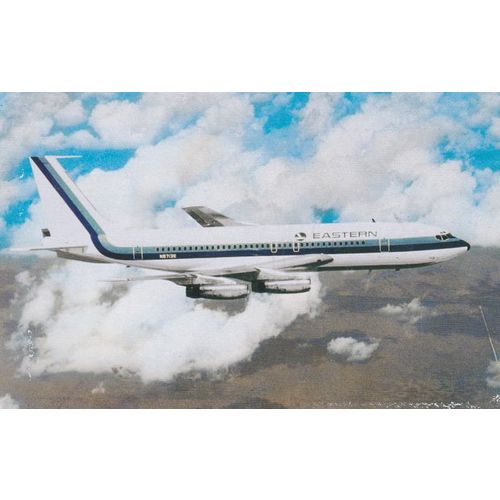 Eastern Airlines Boeing B720 Civil Aviation Postcard (A25200C)