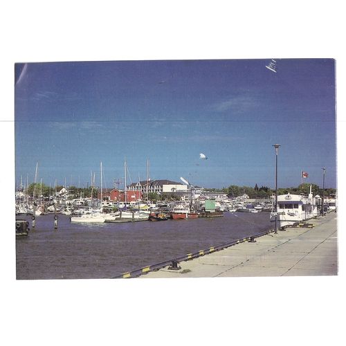GIMLI, MANITOBA, CANADA used postcard 1996 postmark =