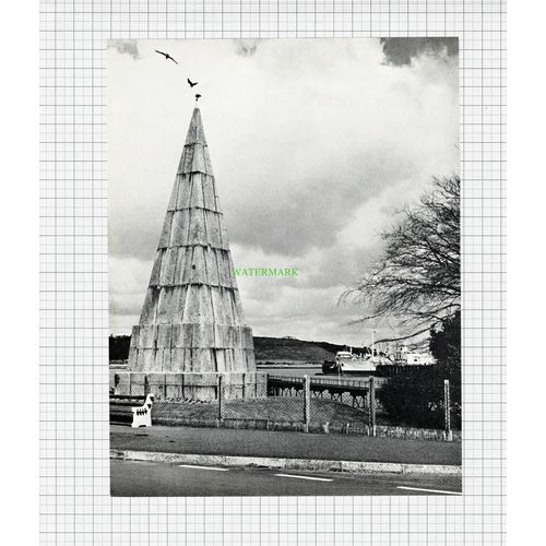 The Killigrew Monument Falmouth Cornwall - 1960s Book Print