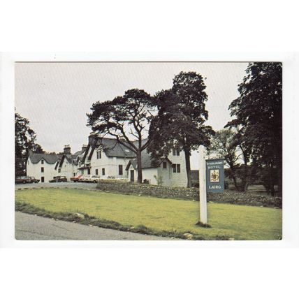 Sutherland Arms Hotel Lairg Postcard SHH