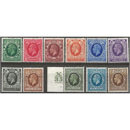 934 Photogravure Set SG439-449 Mounted Mint . .. .