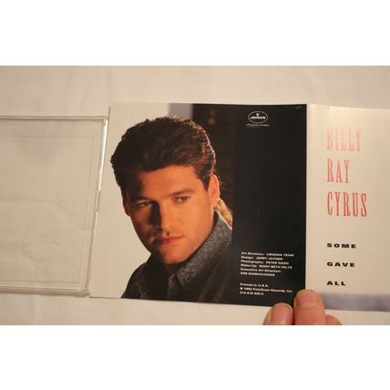 Billy Ray Cyrus 5" BMG Record Club CD Album-SOME GAVE ALL