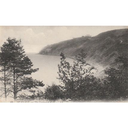 Swanage The Undercliff Walk 44LL Dorset Postcard (Dor78074)