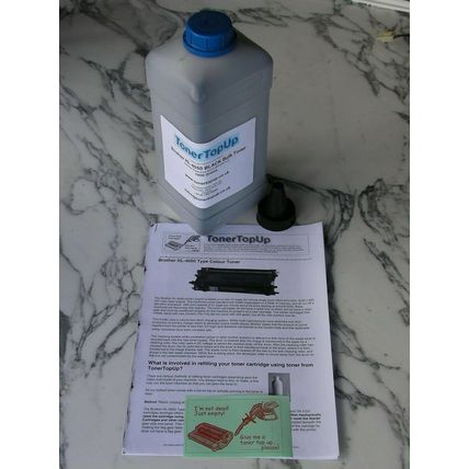 1kg Black Toner Refill non OEM for Brother HL4040 HL4050 DCP9040 MFC9450 TN115BK