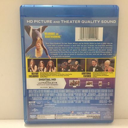 Pitch Perfect 2 Single Blu-Ray Disc Only (No DVD or Digital Download Included)