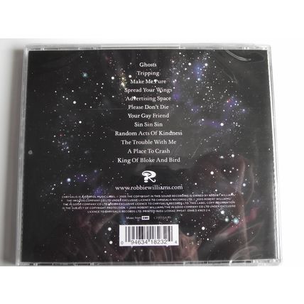 Robbie Williams - Intensive Care. New & Sealed CD Album