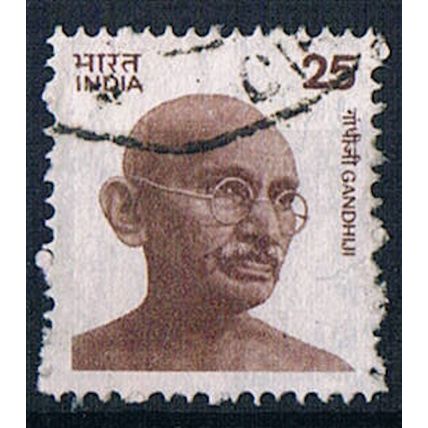 India 1974 SG732 indi117 Ghandi 25p Used Stamp