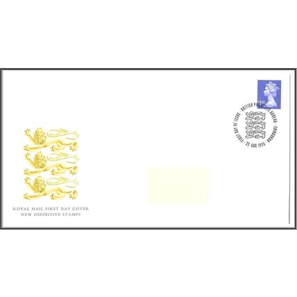 1995 GB FDC - Small Format High Value Definitive - Typed Address