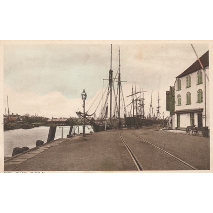 The Quay Poole Dorset Postcard.(DOR79284)