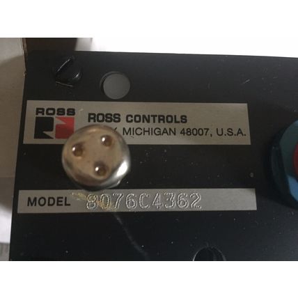 NEW ROSS 8076C4362 SERIES 80 SOLENOID VALVE 24VDC 24 VDC SO 179451,TE