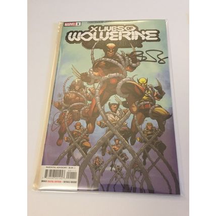 2019 Marvel Comics X-Lives of Wolverine Signed by Ben Percy