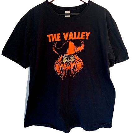 The Valley Black Viking Norseman T-shirt Lehigh Valley Gildan Pennsylvania 2XL