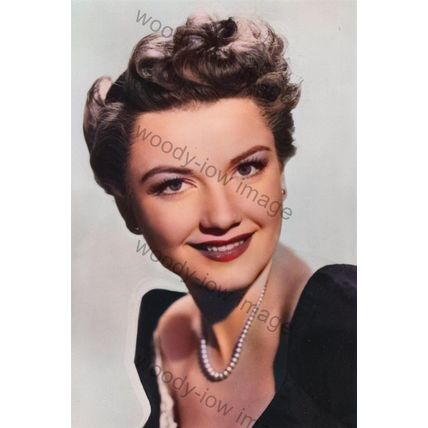 bc0003 - Film Actress - Anne Baxter - print 6"x4"
