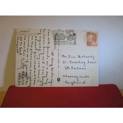 LUXEMBOURG used postcard. 1983 pm =