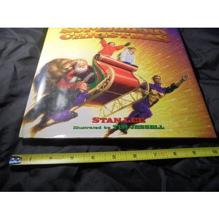 SUPERHERO CHRISTMAS by STAN LEE! HC Book! $25.00 shipped! MINT!!