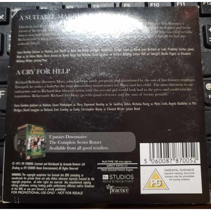 Upstairs Down Stairs DVD Promo The Mail Episode 3 Suitable Marriage Cry For Help