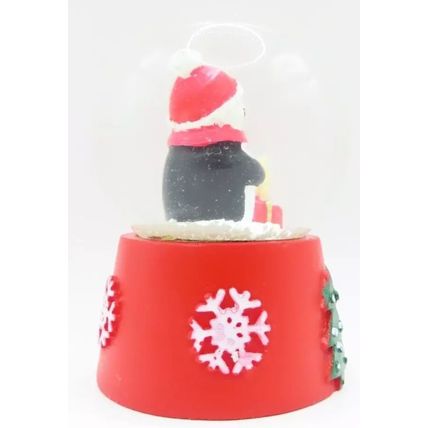 Miniature Penguin Snowglobe 6 CM Christmas Festive Decoration Gift Christ Love
