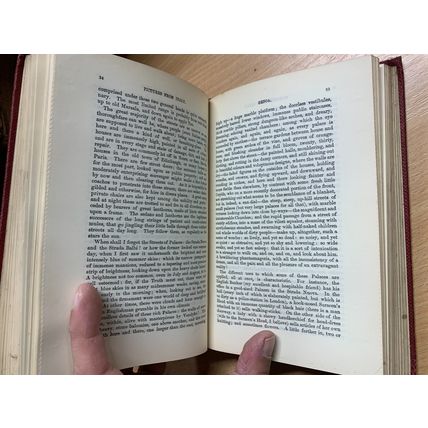 1912 CHARLES DICKENS "CHRISTMAS BOOKS PICTURES ITALY AMERICAN NOTES" BOOK (P6)