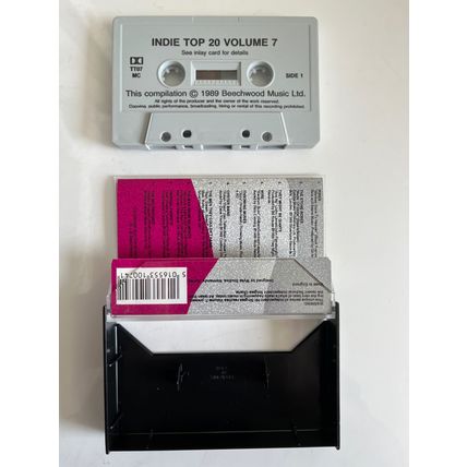 INDIE TOP 20 VOL.7 (UK AUDIO CASSETTE, 1989)