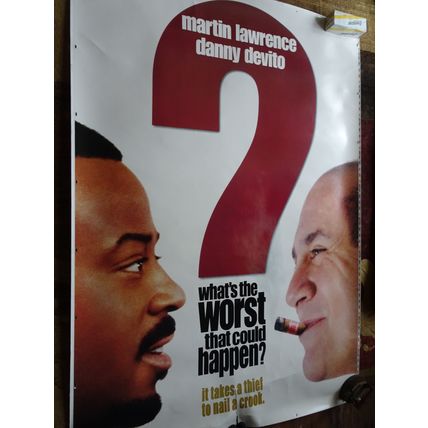 WHAT'S THE WORST THAT COULD HAPPEN? - MOVIE BANNER WITH DANNY DEVITO