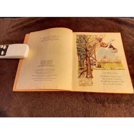 Little Golden Book Mother Goose This Edition Second Printing 24 Page Book 1944
