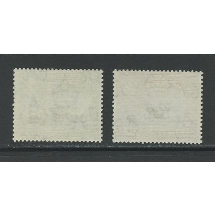 Kenya, Uganda, Tanzania 98-99, 1952 Royal Visit, VF, Mint, VLH (KUT139)